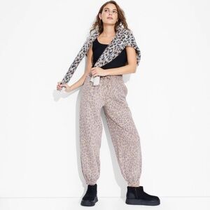 Women's High-Rise Baggy Joggers - Wild Fable™ - XS